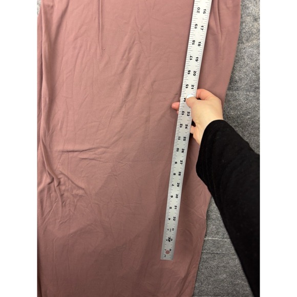 MSRP $118 SIZE 4 Lululemon Get Going Maxi Tank Dress Racerback Red Dust Minimal - Picture 4 of 7